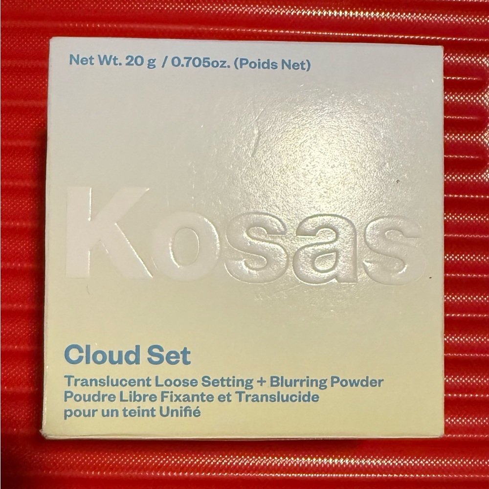 Kosas Featherweight Loose Powder " translucent peachy with Bamboo Extract